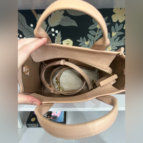 Marc Jacobs The Tote Bag Leather Rose Small - Picture 7 of 7